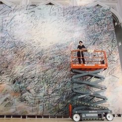 Julie Mehretu's New Monumental Commission for SFMOMA Now on View