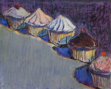 Wayne Thiebaud Untitled (Cupcakes), 1999