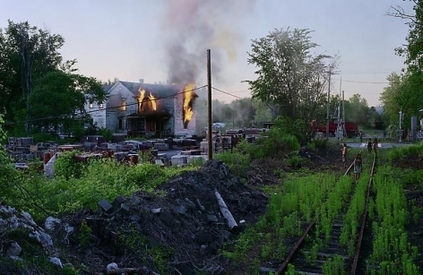 Gregory Crewdson Untitled (house fire)