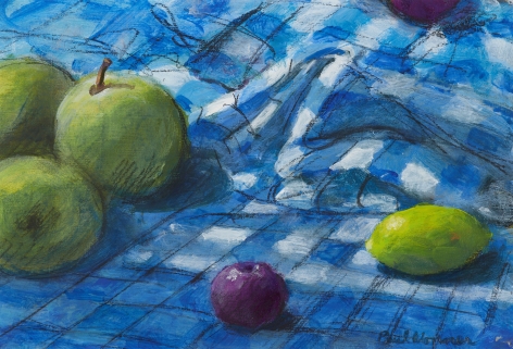 Paul Wonner Fruit and Kitchen Towels (small #1), 2000
