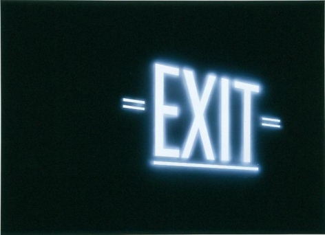 Edward Ruscha Exit 