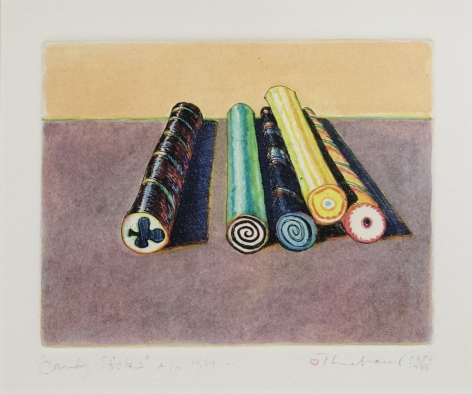 Wayne&nbsp;Thiebaud Candy Sticks, 1964-1980/99