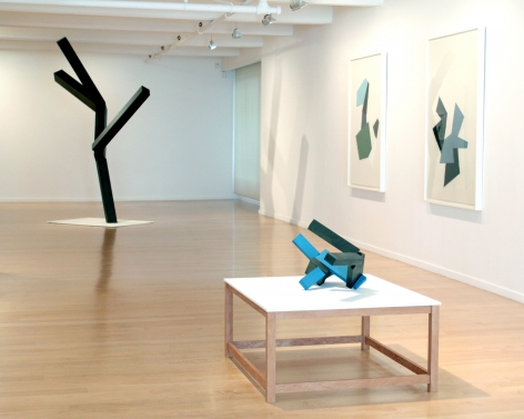 Installation view: Joel Shapiro: Sculpture and Drawings, 2012